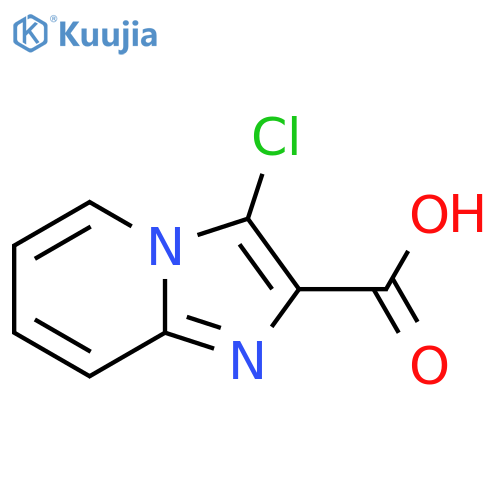 3-Chloroimidazo1,2-apyridine-2-carboxylic Acid structure