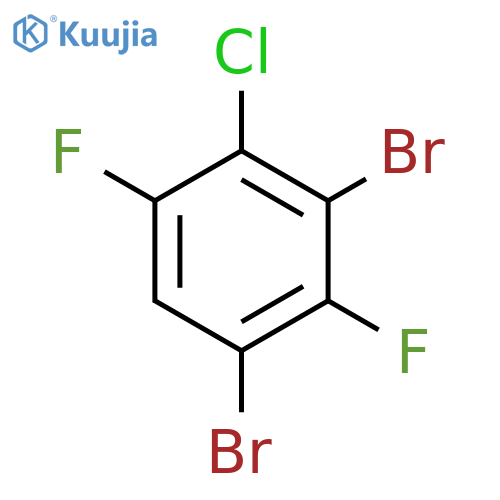 1,3-Dibromo-4-chloro-2,5-difluorobenzene structure