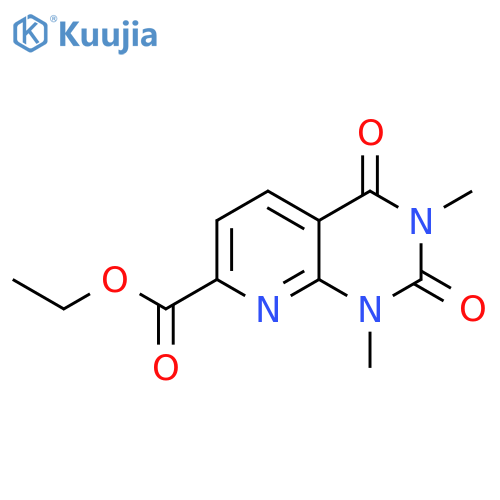 Ethyl 1,3-Dimethyl-2,4-dioxo-1H,2H,3H,4H-pyrido2,3-dpyrimidine-7-carboxylate structure