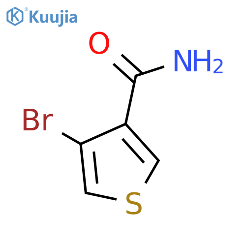 4-Bromothiophene-3-carboxamide structure