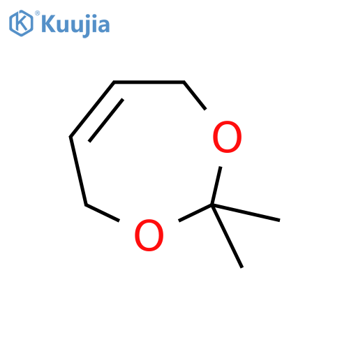 2,2-dimethyl-4,7-dihydro-2H-1,3-dioxepine structure