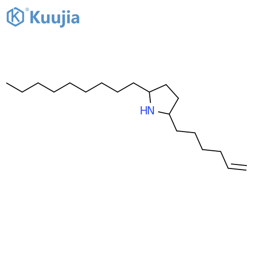 Pyrrolidine,2-(5-hexen-1-yl)-5-nonyl- structure