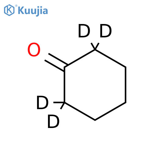 Cyclohexanone (2,2,6,6-d4, 98%) structure