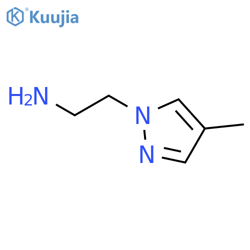 2-(4-Methyl-1H-pyrazol-1-yl)ethylamine Dihydrochloride structure