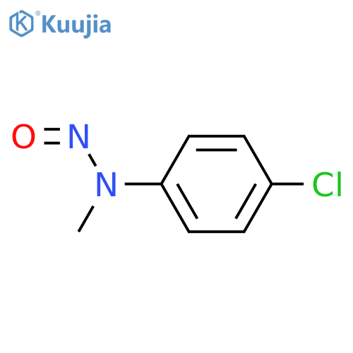 Benzenamine,4-chloro-N-methyl-N-nitroso- structure