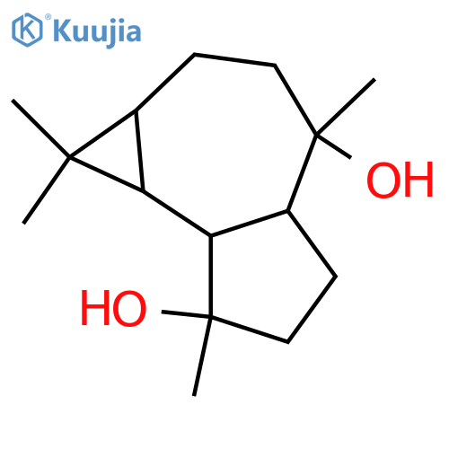 4,10-Aromadendranediol; (1α,4α,5α,6β,7β,10α)-form structure