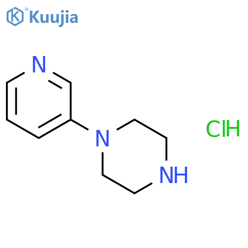 1-Pyridin-3-yl-piperazine Hydrochloride structure