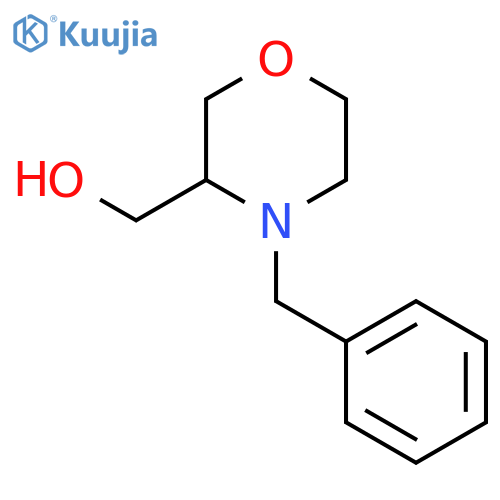 (r)-(4-Benzylmorpholin-3-yl)methanol structure