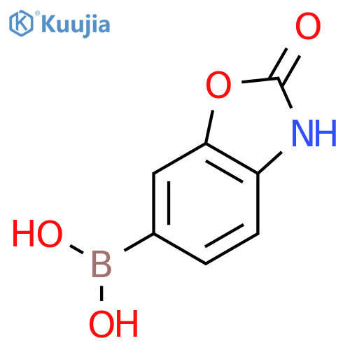 (2-Oxo-2,3-dihydrobenzodoxazol-6-yl)boronic Acid structure