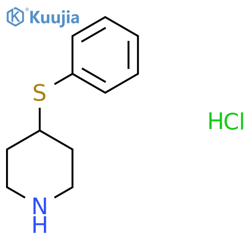 4-(phenylsulfanyl)piperidine hydrochloride structure