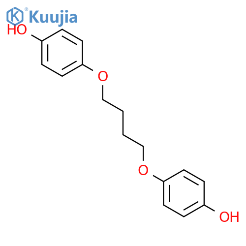 1,4-Bis(4-Hydroxyphenoxy)Butane structure