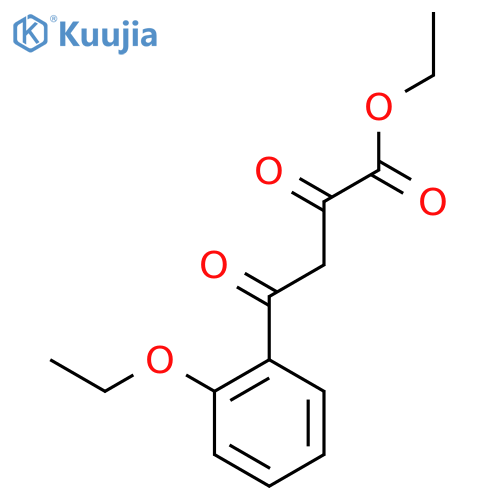 Ethyl 4-(2-ethoxyphenyl)-2,4-dioxobutanoate structure