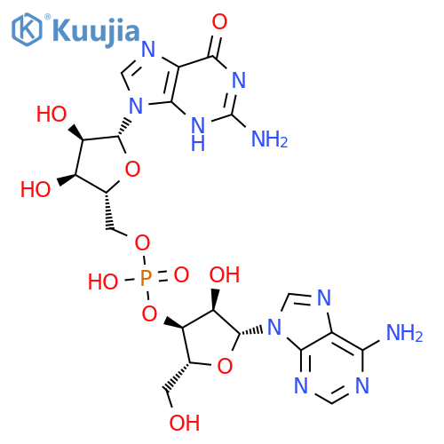 Guanosine, adenylyl-(3'&reg;5')-, monoammonium salt (9CI) structure