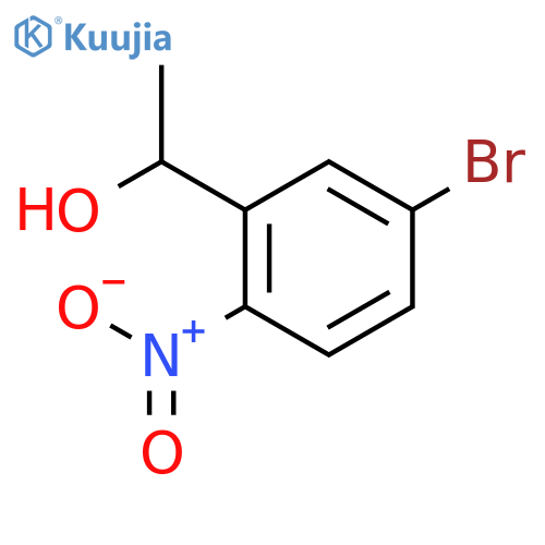 1-(5-Bromo-2-nitro-phenyl)-ethanol structure