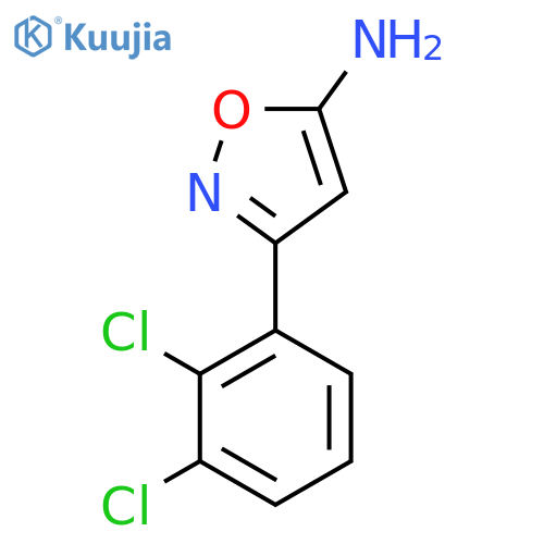 3-(2,3-dichlorophenyl)-1,2-oxazol-5-amine structure