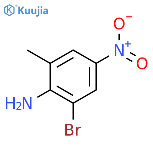 2-Bromo-6-methyl-4-nitroaniline structure