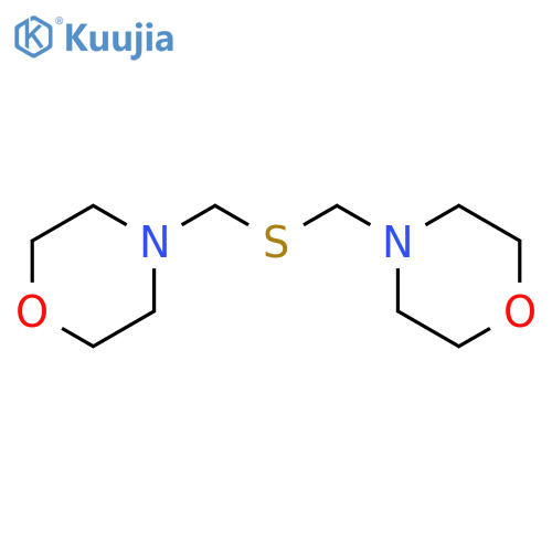Morpholine,4,4'-[thiobis(methylene)]bis- (9CI) structure