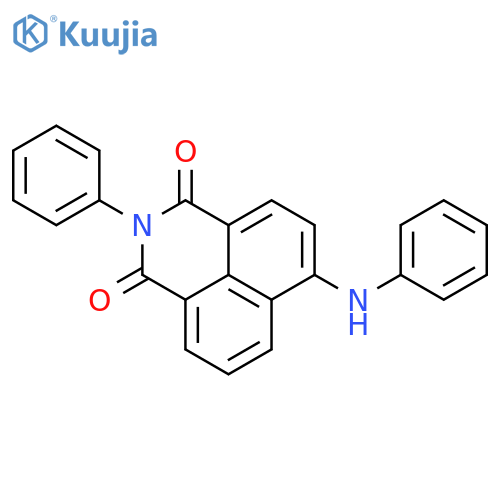 3-phenyl-10-(phenylamino)-3-azatricyclo[7.3.1.0^{5,13}]trideca-1(13),5,7,9,11-pentaene-2,4-dione structure