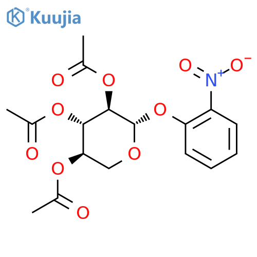 2’-Nitrophenyl 2,3,4-Tri-O-acetyl-b-D-xylopyranoside structure