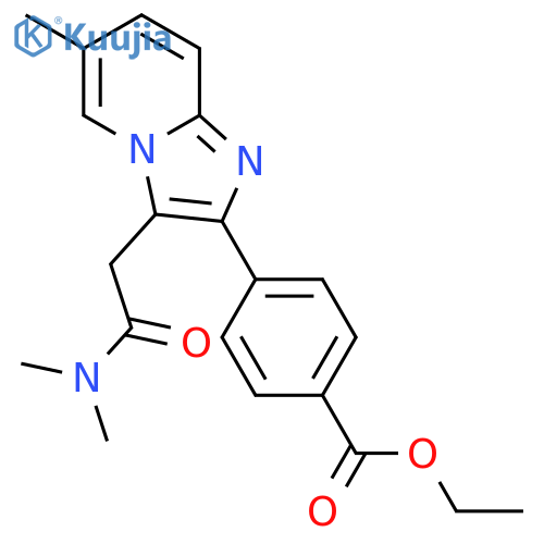 Zolpidem Phenyl-4-carboxylic Acid Ethyl Ester structure