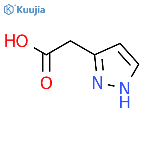 2-(1H-Pyrazol-5-yl)acetic Acid structure