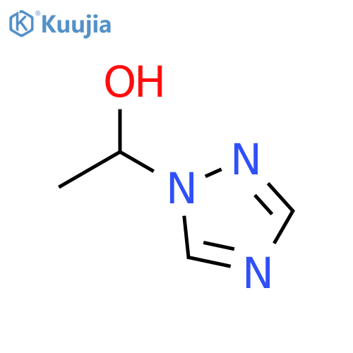 α-Methyl-1H-1,2,4-triazole-1-methanol structure