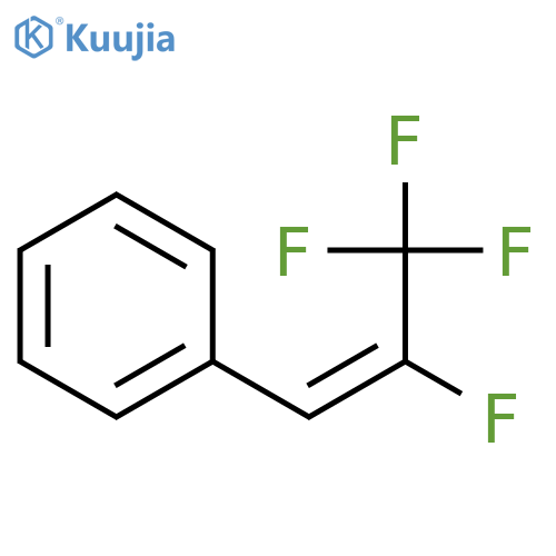 (1E)-2,3,3,3-tetrafluoroprop-1-en-1-ylbenzene structure