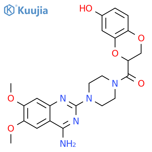 6’-Hydroxy Doxazosin structure