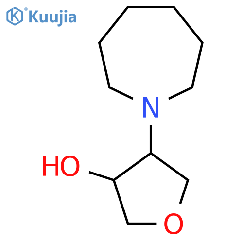 4-(azepan-1-yl)oxolan-3-ol structure
