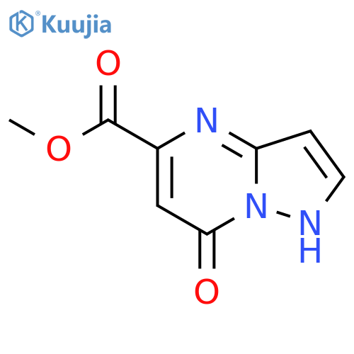 Methyl 7-hydroxypyrazolo[1,5-a]pyrimidine-5-carboxylate structure