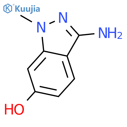 3-Amino-1-methyl-1H-indazol-6-ol structure