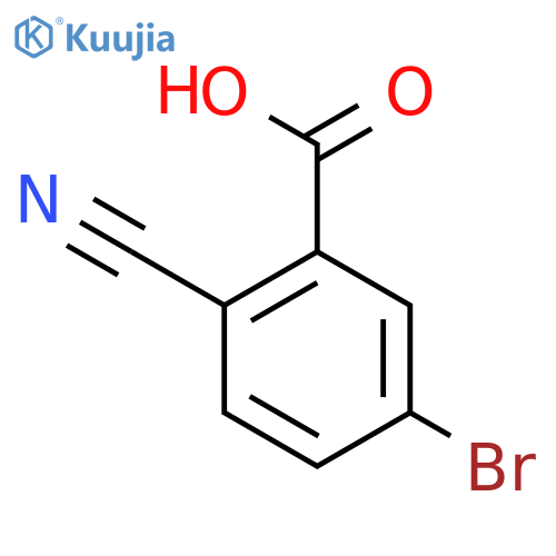 5-bromo-2-cyano-benzoic acid structure
