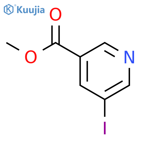 Methyl 5-iodopyridine-3-carboxylate structure