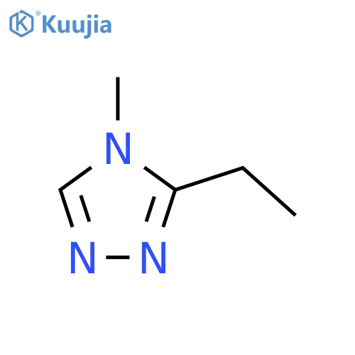 3-ethyl-4-methyl-4H-1,2,4-triazole structure