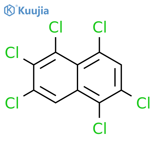 Naphthalene,1,2,3,5,6,8-hexachloro- structure
