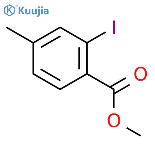 2-Iodo-4-methyl-benzoic Acid Methyl Ester structure