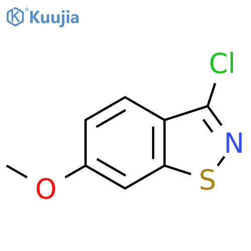3-Chloro-6-methoxy-1,2-benzothiazole structure