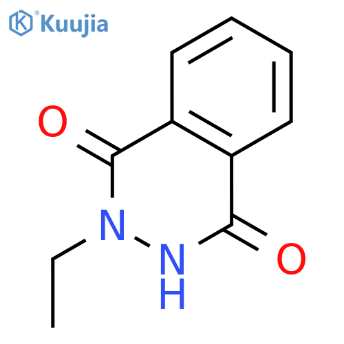2-ethyl-1,2,3,4-tetrahydrophthalazine-1,4-dione structure