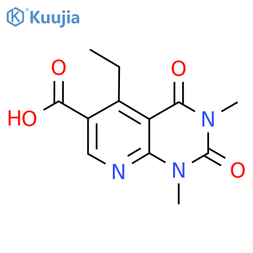 5-Ethyl-1,3-dimethyl-2,4-dioxo-1H,2H,3H,4H-pyrido[2,3-d]pyrimidine-6-carboxylic acid structure