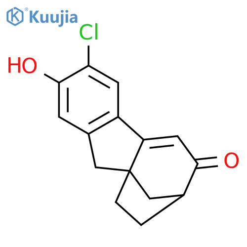 3-Chloro-2-hydroxy-7,8,9,10-tetrahydro-6H-7,9a-methanobenzo[a]azulen-6-one structure