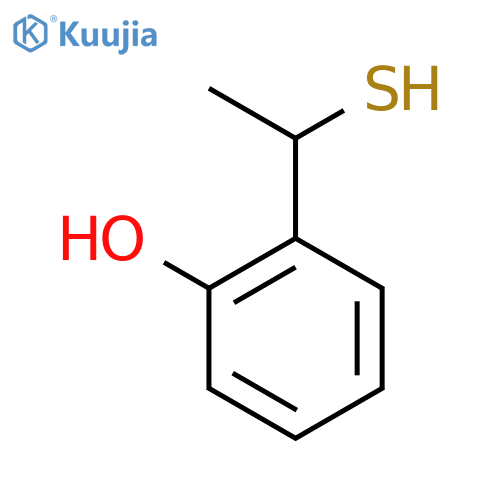2-(1-Sulfanylethyl)phenol structure