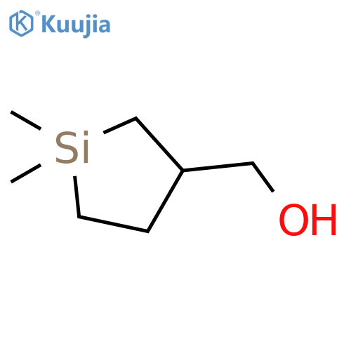 Silacyclopentane-3-methanol, 1,1-dimethyl- structure