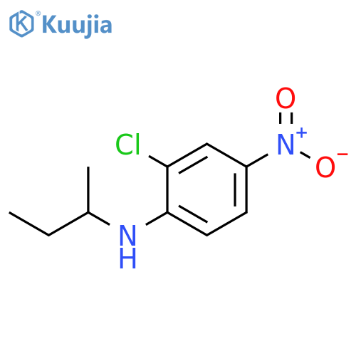 N-(butan-2-yl)-2-chloro-4-nitroaniline structure