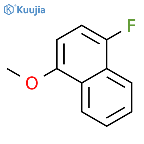 Naphthalene, 1-fluoro-4-methoxy- structure