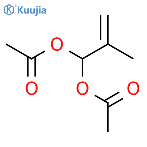 2-Propene-1,1-diol,2-methyl-, 1,1-diacetate structure
