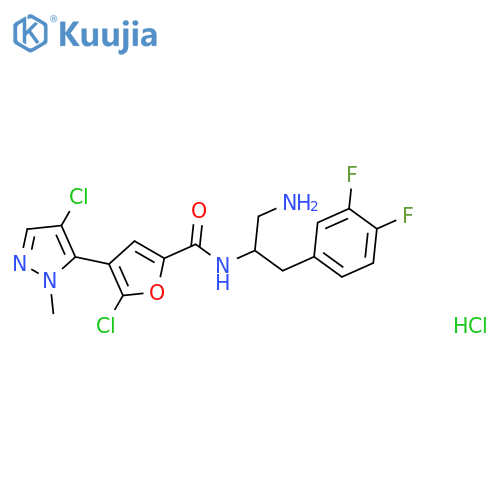 Uprosertib hydrochloride structure