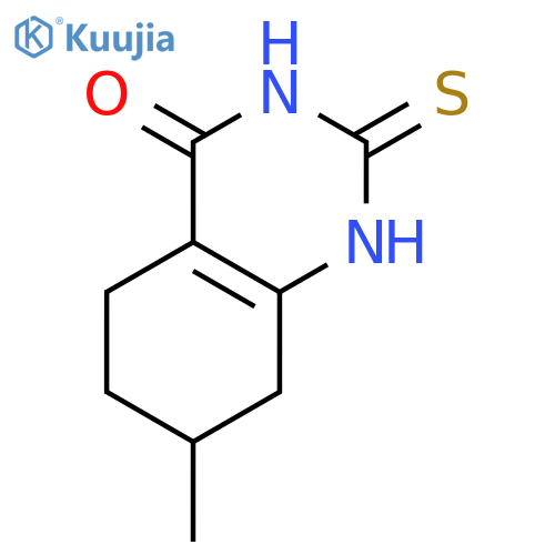 4(1H)-Quinazolinone, 2,3,5,6,7,8-hexahydro-7-methyl-2-thioxo- structure