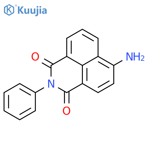 8-amino-3-phenyl-3-azatricyclo[7.3.1.0^{5,13}]trideca-1(12),5,7,9(13),10-pentaene-2,4-dione structure