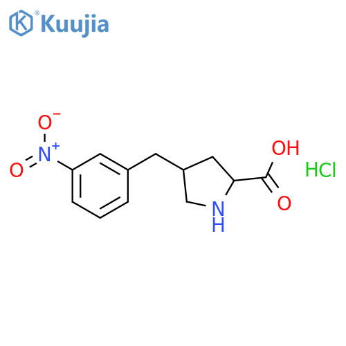 (R)-gamma-(3-Nitrobenzyl)-L-proline·HCl structure