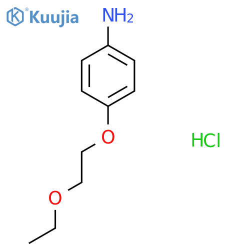 4-(2-Ethoxyethoxy)aniline hydrochloride structure